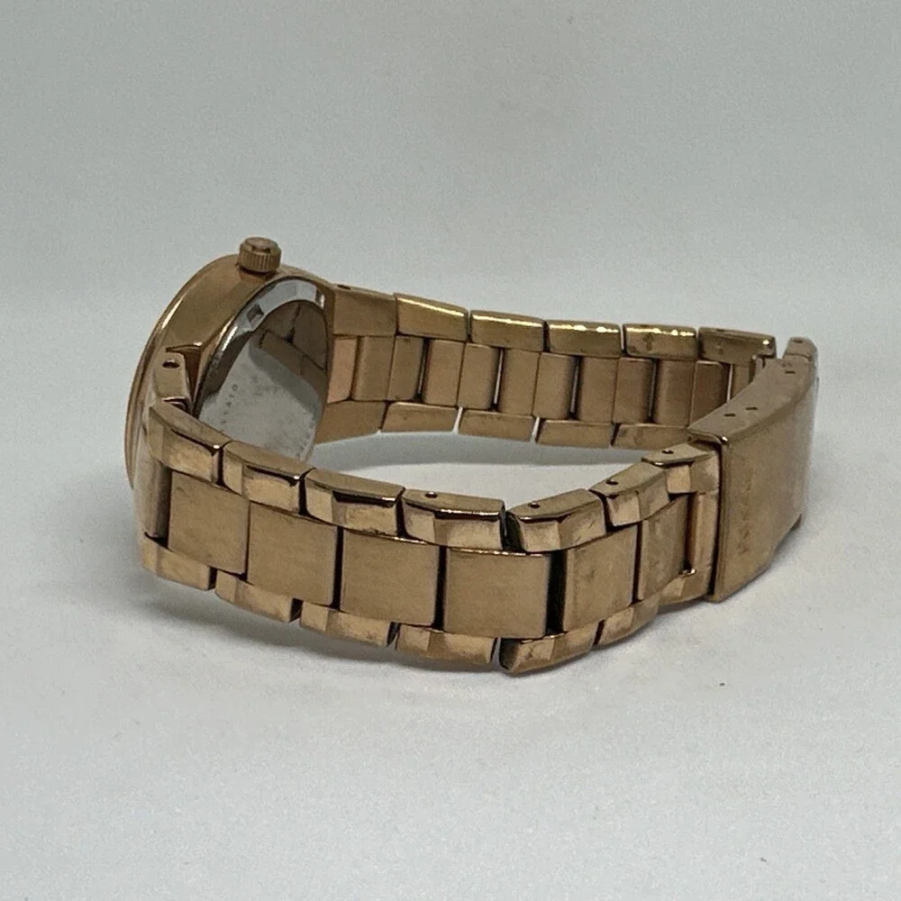 Fossil Colleague AM4508 Women's Gold Stainless Steel Analog Dial Watch HME749
